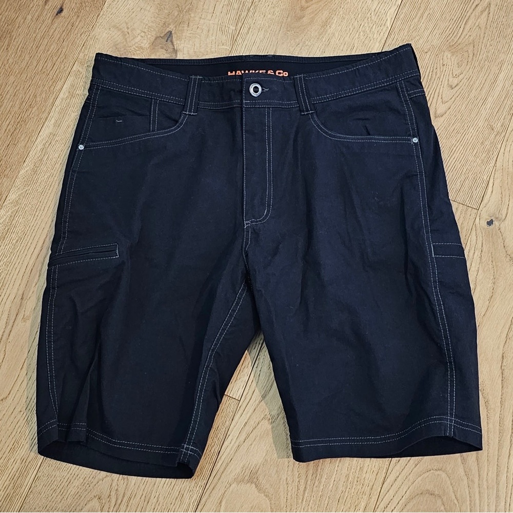 Hawks & Co Men’s Black Cargo Shorts